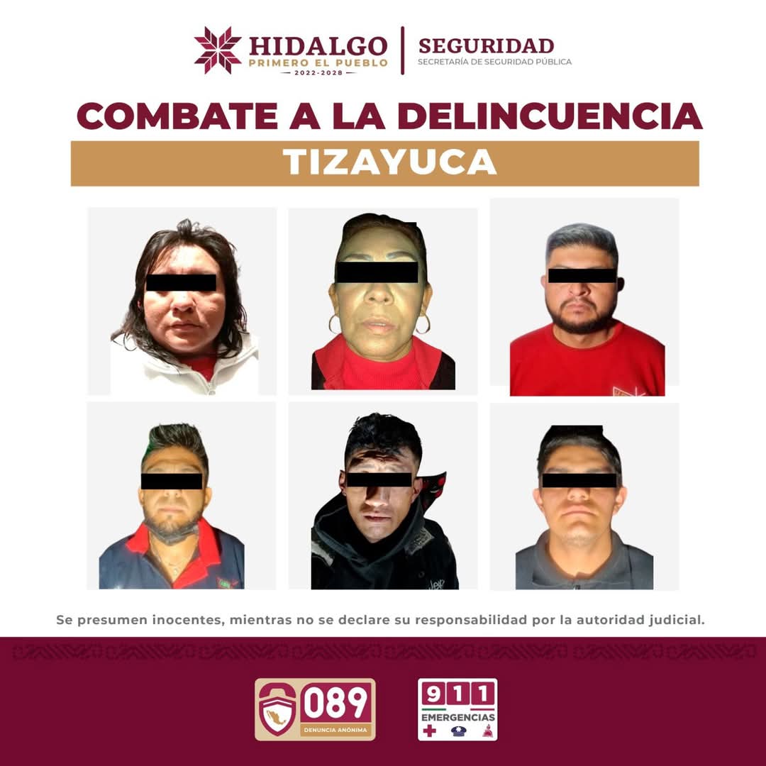 🚨 SSPH DESARTICULA TRES PUNTOS DE NARCOMENUDEO EN TIZAYUCA.🚨
